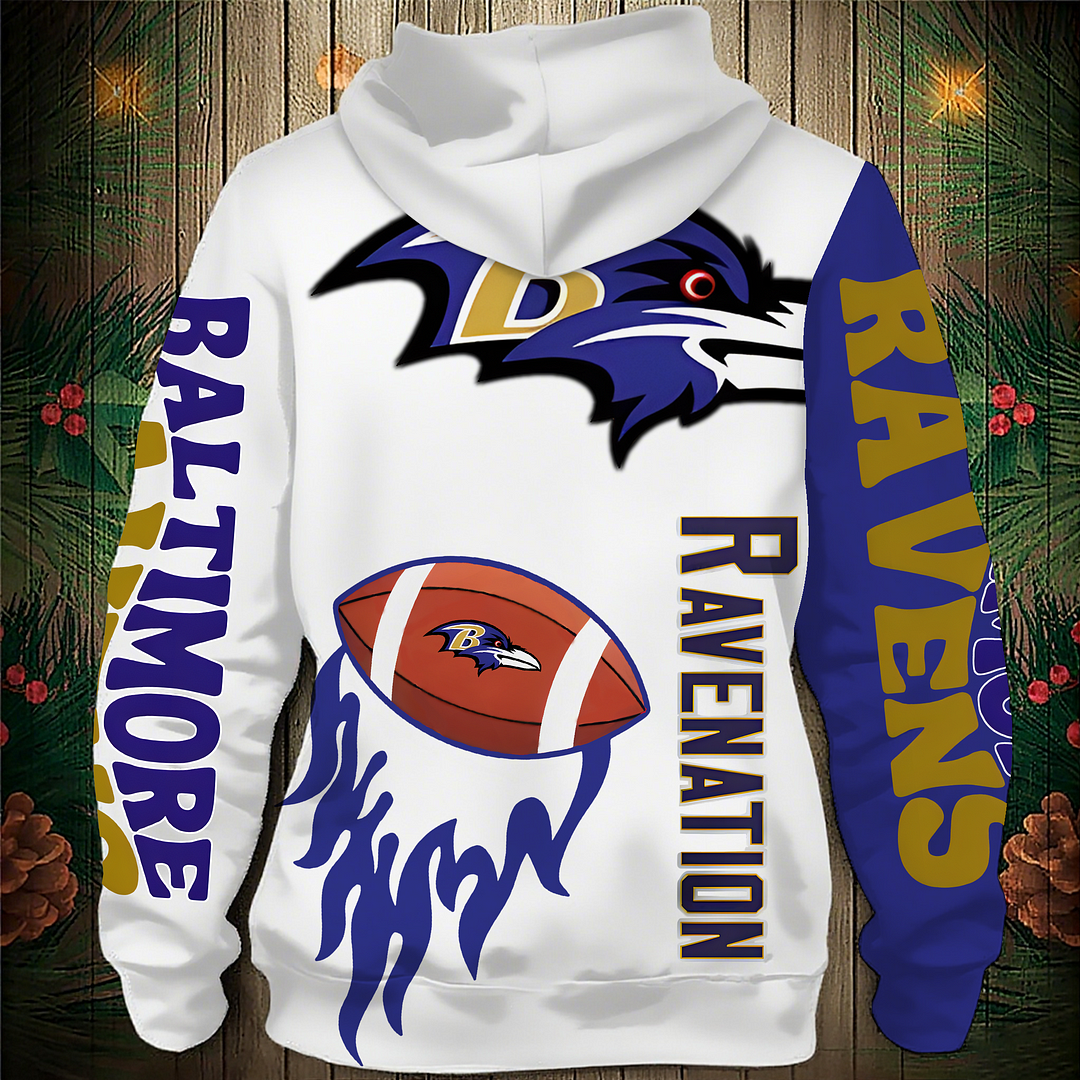 BR Premium NFL V3 3D Graphic Hoodie DDT NTL