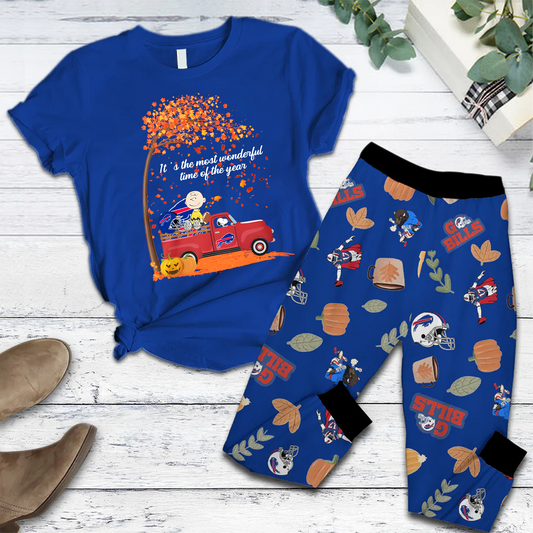 BUF x NFL Pajamas Set DATND TANTD