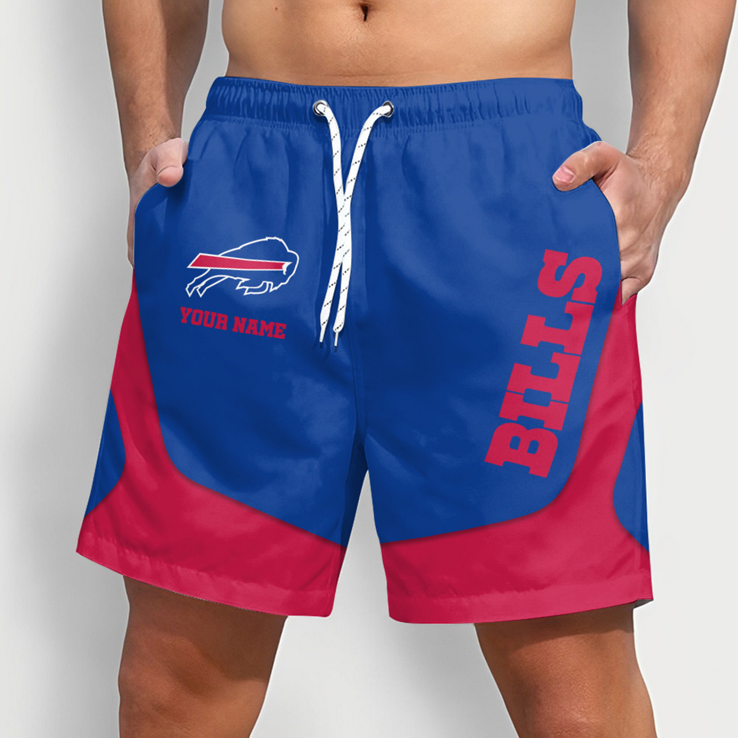BUF x NFL Team Special Short Pants For Men Custom Name Gifts DATND TANTD25