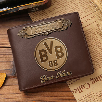 BVB Premium Leather Wallet - Personalized Edition DatND DVT