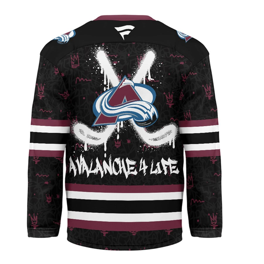 CA Premium NHL Graffiti My Team 4 Life Hockey Jersey DDT NTL