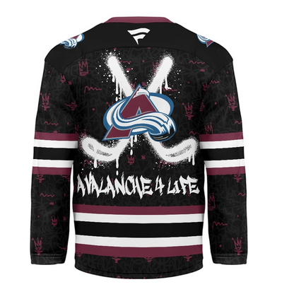CA Premium NHL Graffiti My Team 4 Life Hockey Jersey DDT NTL