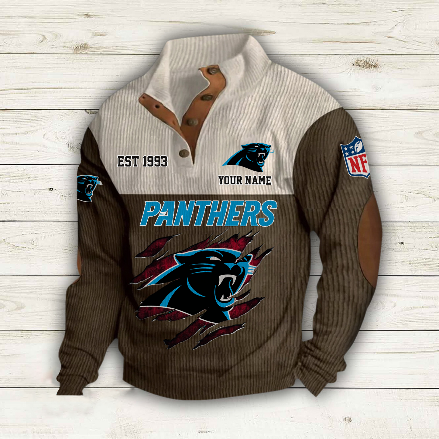 CAR x NFL Custom Name Sport Sweatshirt DatND DVT