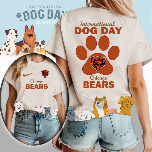 CB2 Premium NFL International Dog Day 3D Shirt DDT CTND