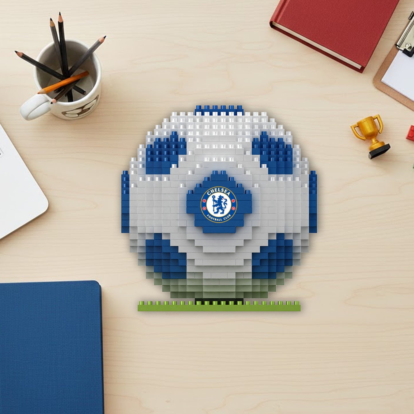 CHE x EPL Football Ball Building Block Set DDT NTL