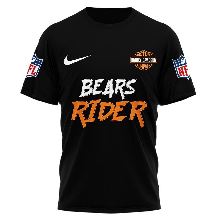 CHI Premium NFL Ghost Rider Motorcycle 3D Shirt DDT CTND