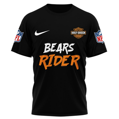 CHI Premium NFL Ghost Rider Motorcycle 3D Shirt DDT CTND