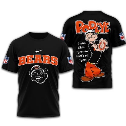 CHI Premium NFL I Yam What I Yam Shirt DDT CTND