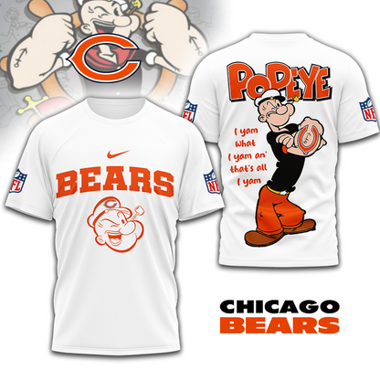 CHI Premium NFL I Yam What I Yam Shirt DDT CTND