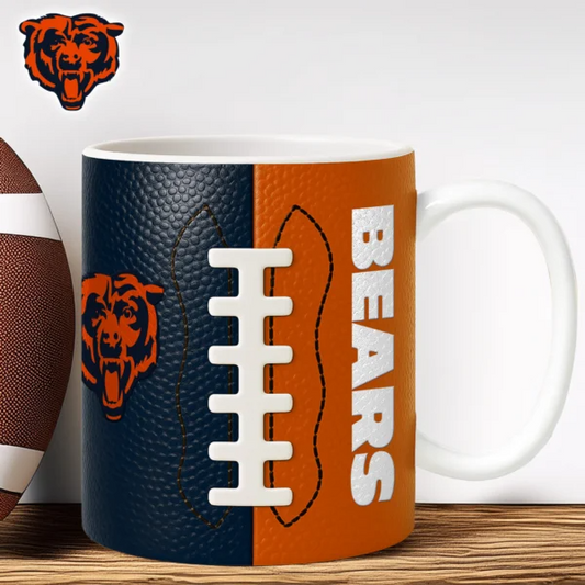 CHI Premium NFL Split Color Ceramic Mug DDT HLPhuong