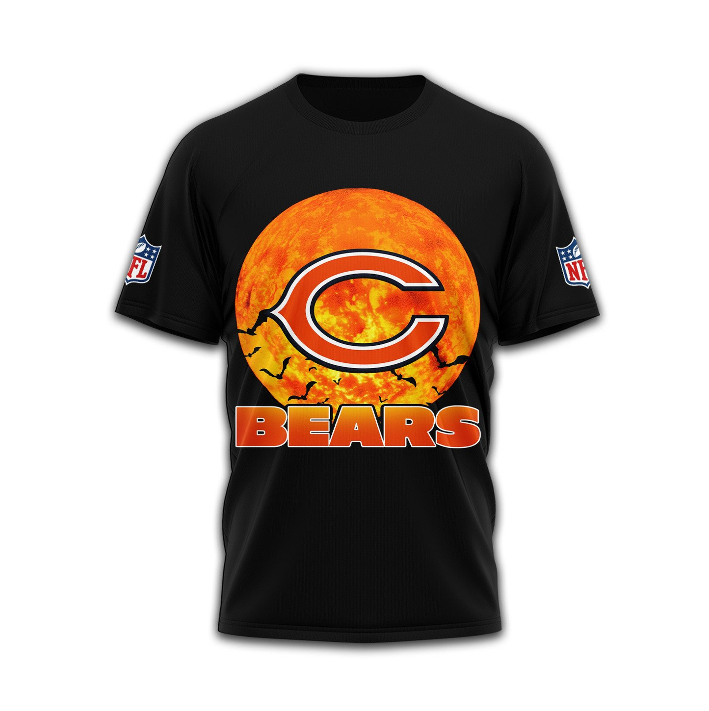 CHI Premium NFL Spooky Season 3D Shirt DDT CTND