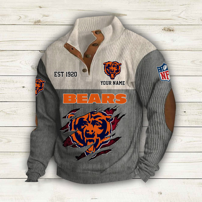CHI x NFL Custom Name Sport Sweatshirt DatND DVT