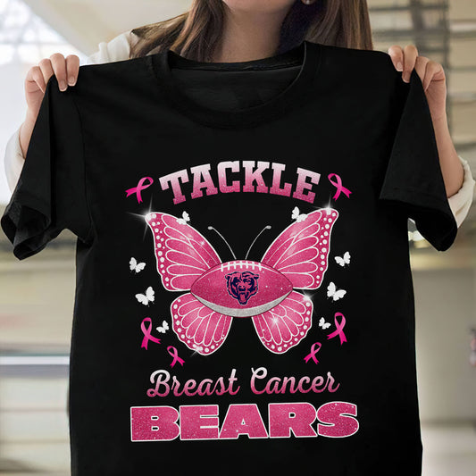 CHI x NFL Tackle Breast Cancer 2D Shirt DatND ThuongNH