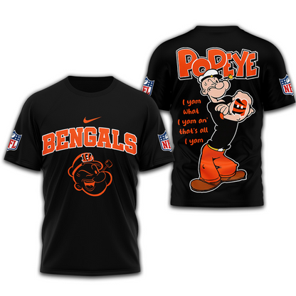 CIN Premium NFL I Yam What I Yam Shirt DDT CTND