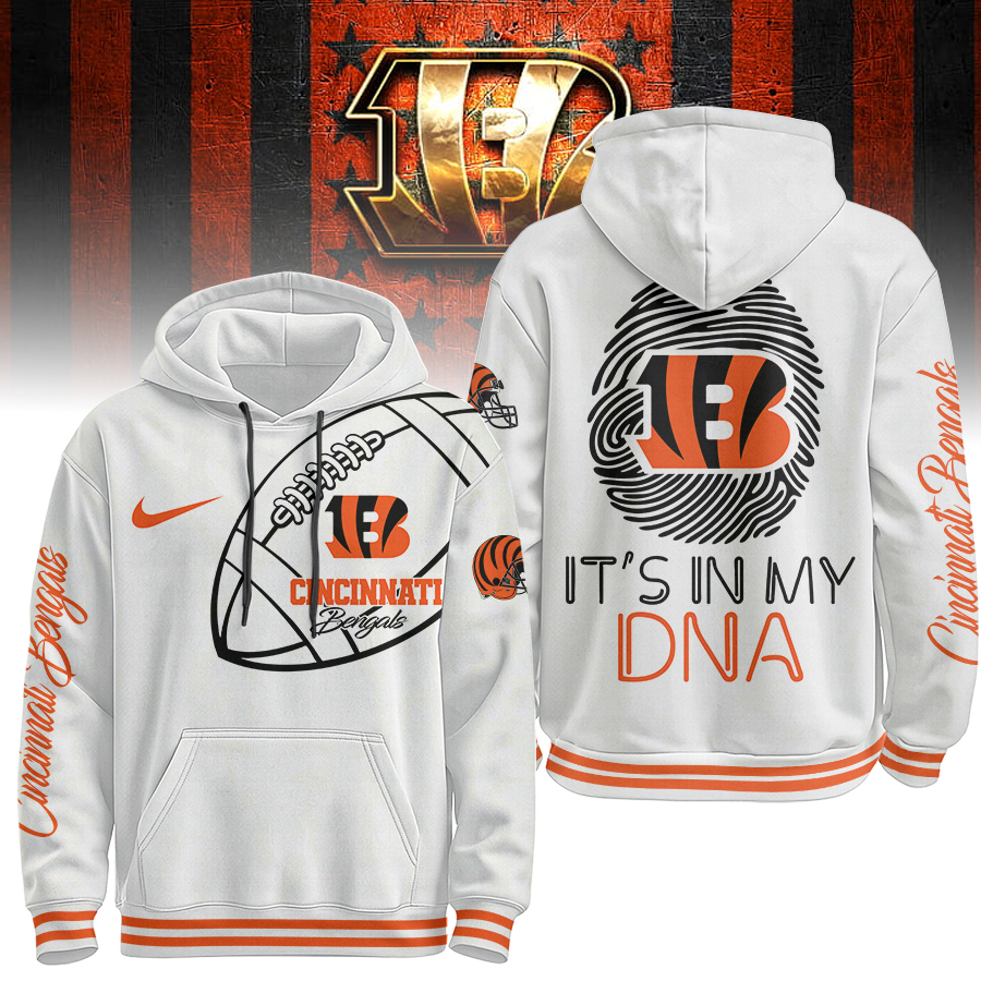 CIN Premium NFL Its My DNA Hoodie DDT NTL