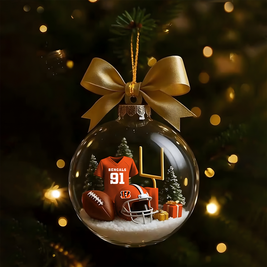 CIN x NFL Football Christmas DATND TANTD