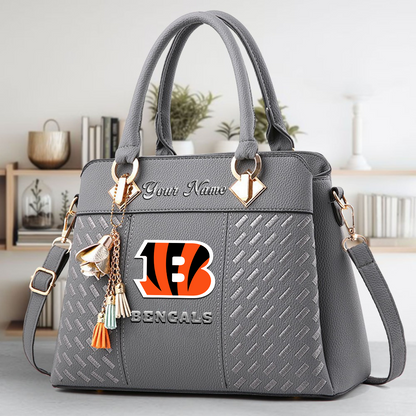 CIN x NFL Leather Bag DATND TANTD