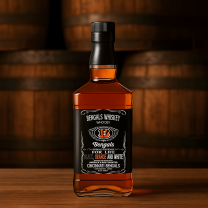 CIN x NFL Whiskey For True Fans Only DATND TANTD
