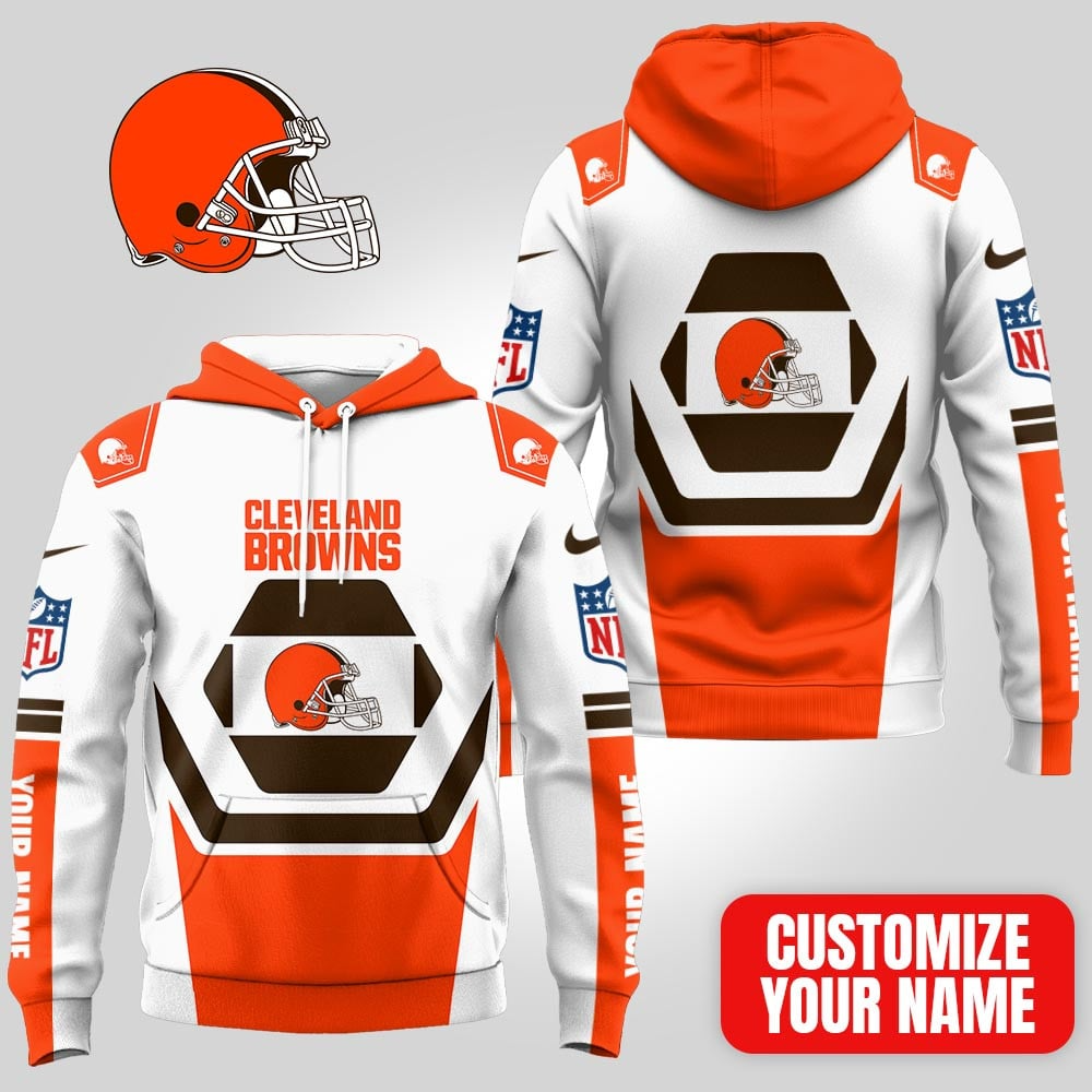 CLE Premium NFL Customizable Fan Hoodie DDT CTND