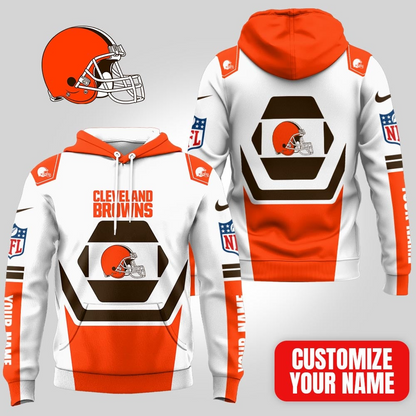 CLE Premium NFL Customizable Fan Hoodie DDT CTND