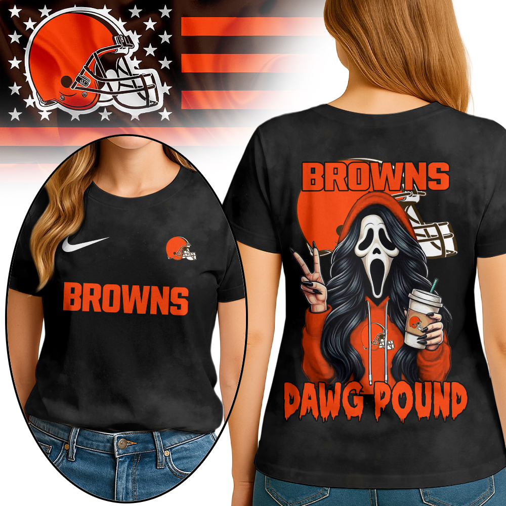 CLE Premium NFL Ghostface 3D Shirt DDT HLPHUONG
