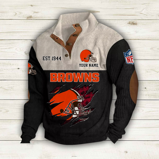 CLE x NFL Custom Name Sport Sweatshirt DatND DVT