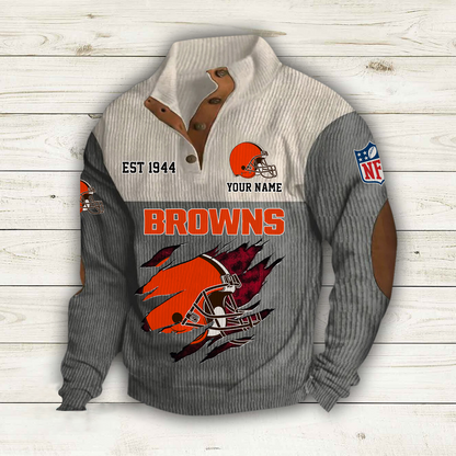 CLE x NFL Custom Name Sport Sweatshirt DatND DVT