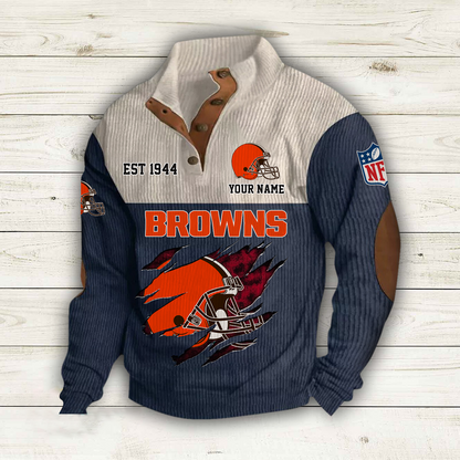 CLE x NFL Custom Name Sport Sweatshirt DatND DVT