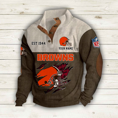 CLE x NFL Custom Name Sport Sweatshirt DatND DVT