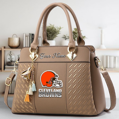 CLE x NFL Leather Bag DATND TANTD