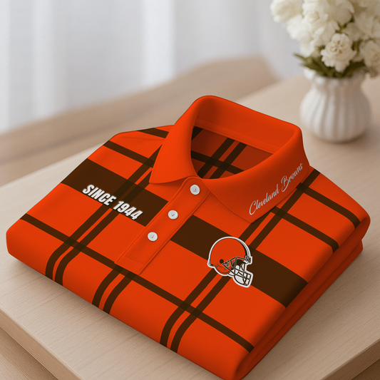 CLE x NFL Polo Shirt TUANND TANTD