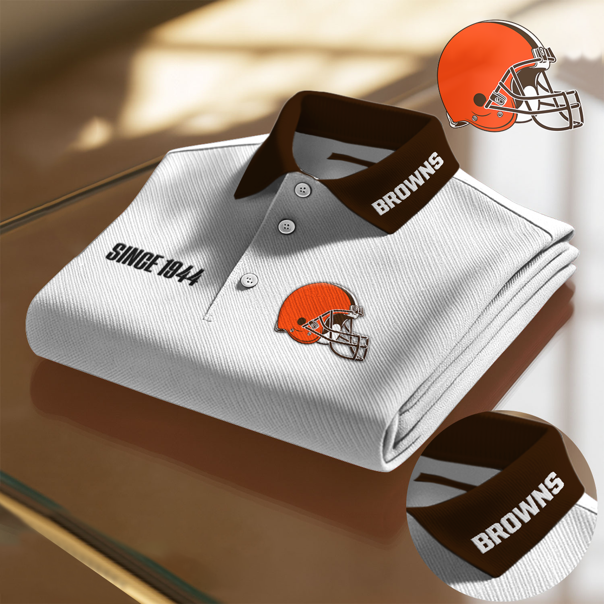 CLE x NFL Premium Polo Shirt  DatND DVT