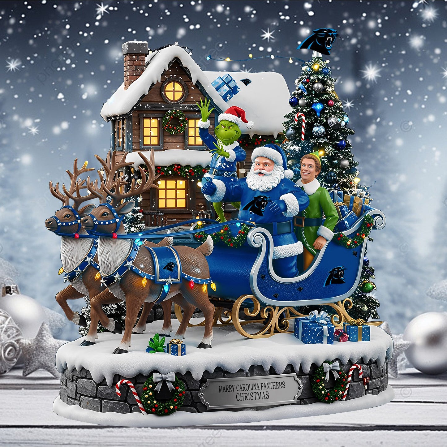 CP Acrylic Block - NFL Christmas Gift For Fans DDT CTND