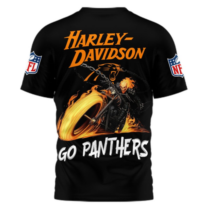 CP Premium NFL Ghost Rider Motorcycle 3D Shirt DDT CTND