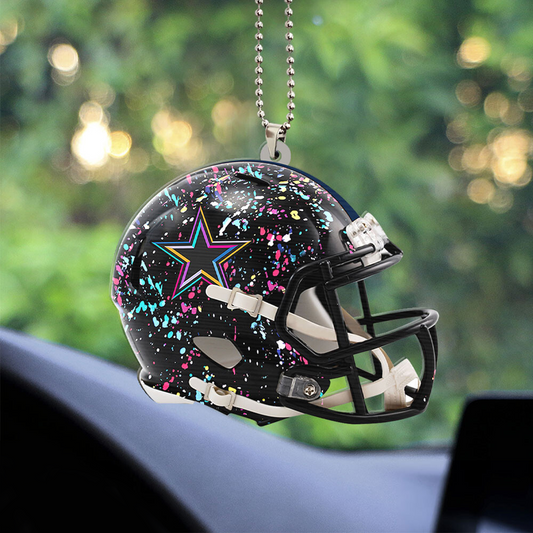 DAL x NFL Custom Shape 2-sided Car Ornament DATND TANTD