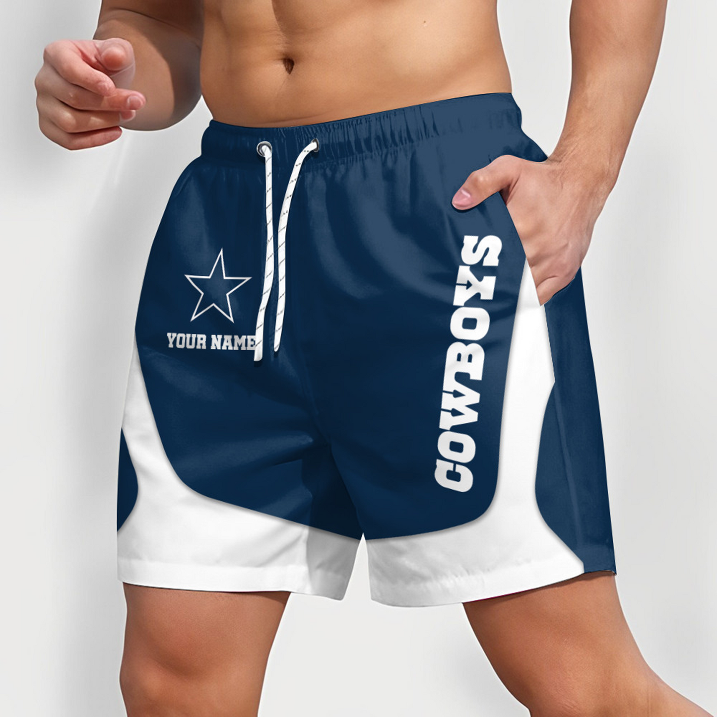 DAL x NFL Team Special Short Pants For Men Custom Name Gifts DATND TANTD25