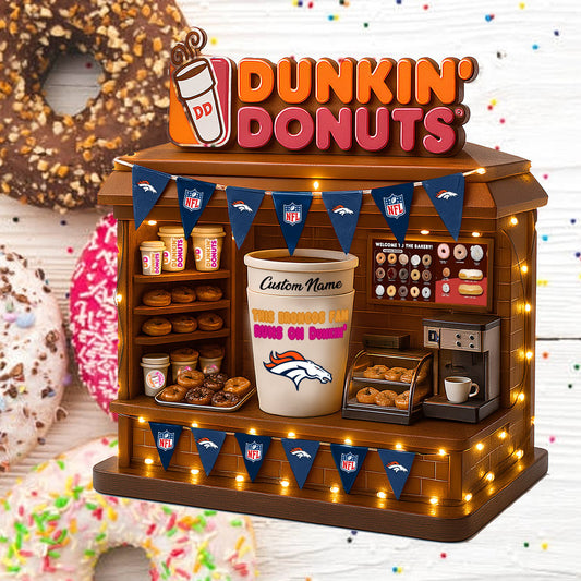 DB Acrylic Block - NFL x Dunkin Donuts Gift For Fans DDT CTND