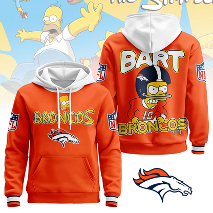 DB Premium NFL Bart Simpson Hoodie DDT NTL