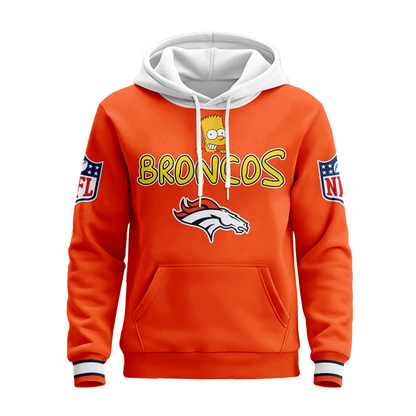 DB Premium NFL Bart Simpson Hoodie DDT NTL