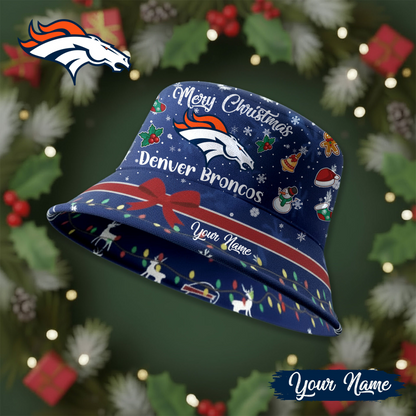 DB Premium NFL Merry Christmas Bucket Hat DDT CTND
