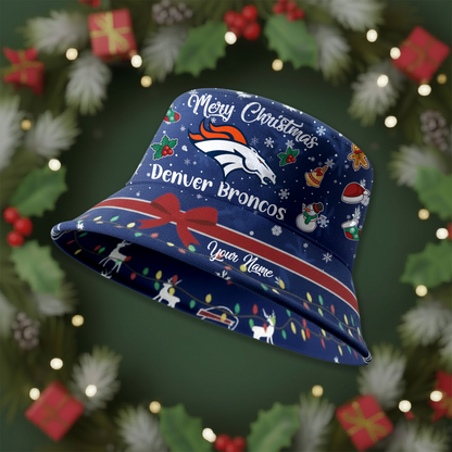 DB Premium NFL Merry Christmas Bucket Hat DDT CTND