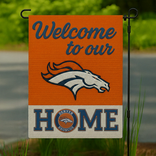 DB Premium NFL Welcome Home Flag DDT NTL