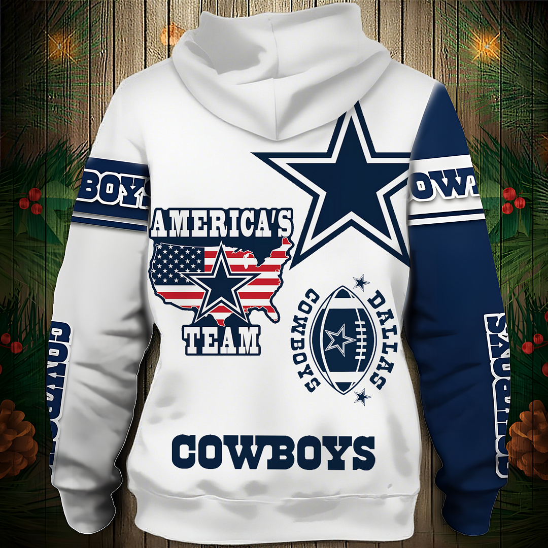 DC Premium NFL V3 3D Graphic Hoodie DDT NTL