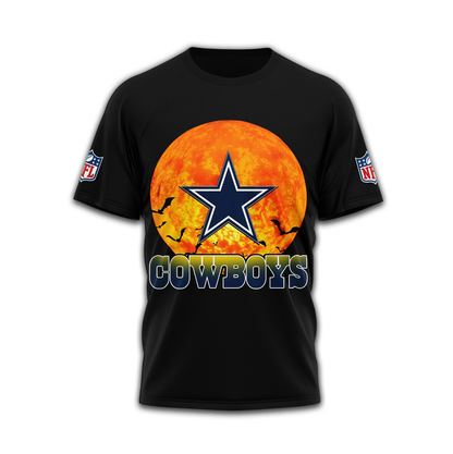 DC Premium NFL Spooky Season 3D Shirt DDT CTND