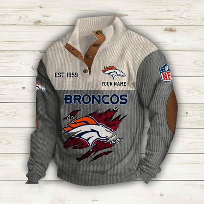 DEN x NFL Custom Name Sport Sweatshirt DatND DVT