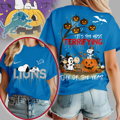 DL  Premium NFL Terrifying Halloween Shirt DDT HLPHUONG