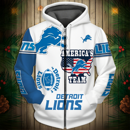 DL Premium NFL V3 3D Graphic Hoodie DDT NTL