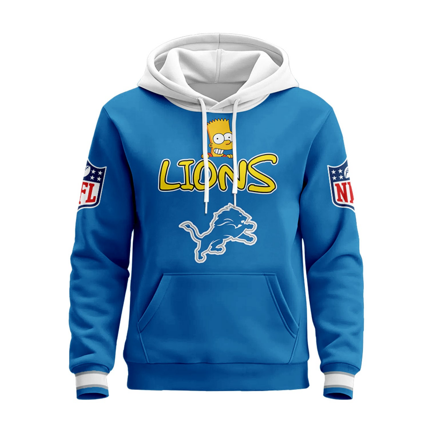DL Premium NFL Bart Simpson Hoodie DDT NTL