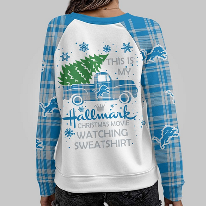 DL Premium NFL Cozy Round Neck Raglan Sleeve Sweatshirt DDT CTND
