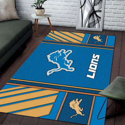 DL Premium NFL Golden Stride Rug Carpet DDT HLPHUONG